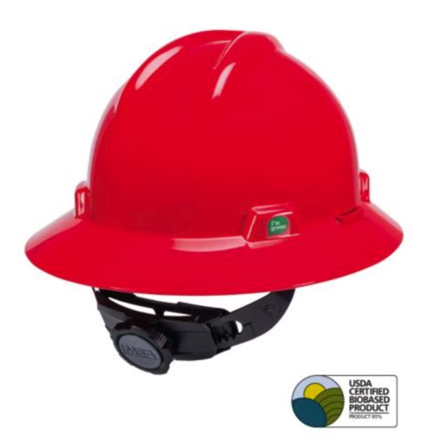 V-Gard® GREEN Full Brim Hard Hats