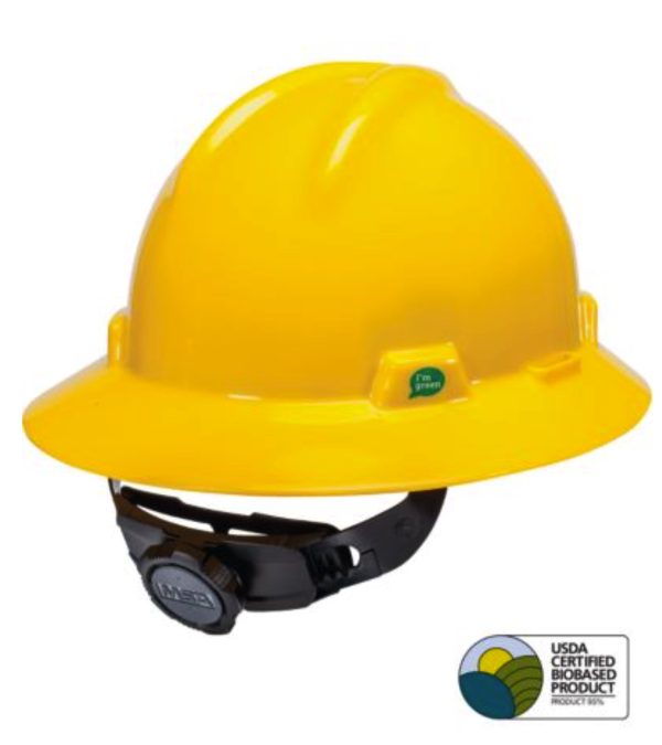 V-Gard® GREEN Full Brim Hard Hats