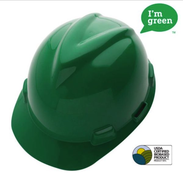 V-Gard® GREEN Hard Hat Cap Style